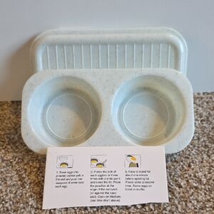Microwave Egg Poacher Set Speckled
